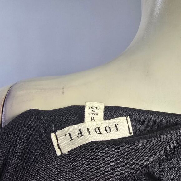 Jodifl Medium Black Textured Dress R14 - Picture 4 of 4